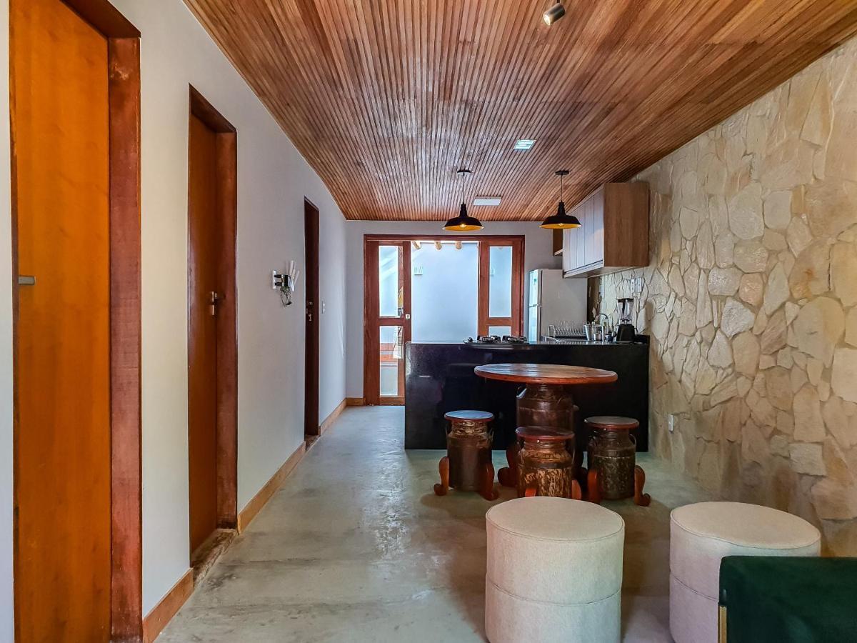 Casita Amarela Na Rua Mais Charmosa De Mucuge - Ba Villa Exterior photo